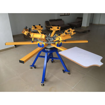 468 T-Shirt Carousel Screen Printing Machine Preço